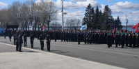 Руководитель Северного управления принял участие в параде в честь годовщины Победы в Великой Отечественной войне - Росприроднадзор