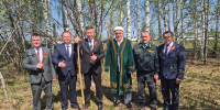 «Памятная посадка» в Мёшинском СП - Сабинский район
