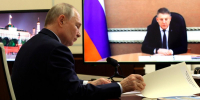 Владимир Путин и Александр Богомаз, 2025 год. Фото: пресс-служба Кремля - Мой район
