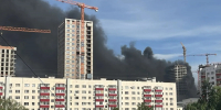 В центре Уфы вспыхнул пожар на стройплощадке - Сетевое издание Республика Башкортостан