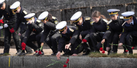 В объективе фотокорреспондента «Петербургского дневника» – памятная акция «Бессмертный флот» - Петербургский дневник