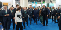 Раис Татарстана посетил выставку в рамках форума "Россия – Исламский мир: КазаньФорум"  и ознакомился со стендами отрасли здравоохранения - Минздрав РТ