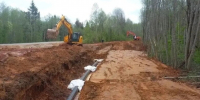 В Пестове продолжается строительство газопровода - Новгородское областное телевидение