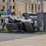 В Казани после ДТП одна из легковушек перевернулась на тротуаре - TatPressa.Ru