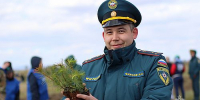 Сотрудники МЧС в Хакасии приняли участие в акции «Сад памяти 2026» - Агентство Информационных Сообщений