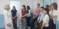 В областной детской больнице им. Н. Н. Силищевой состоялась экскурсия школьников - ОДКБ им. Н.Н. Силищевой