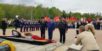 Полицейские в Кашире приняли участие в митинге, посвящённом 81-летию Победы в Великой Отечественной войне - Администрация г.о. Кашира