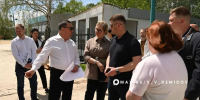 Мэр Белгорода проверил ход работ на правом берегу городского пляжа - Belnovosti.Ru
