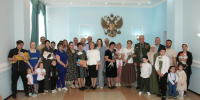 Чествование семейных пар состоялось в ЗАГСе Зерноградского района - Зерноградский район