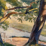 Леонид Хижинский. «Скамья Онегина» (1937). Из фондов музея-заповедника «Михайловское» - InformPskov.Ru