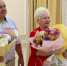 Александр Тириченко поздравил семью Евгения и Татьяны Клименко с 50-летием супружеской жизни! - Администрация Ейского района