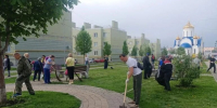 В Красноглинском районе Самары провели субботник - SamaraGIS.Ru