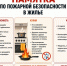 Памятка по пожарной безопасности в квартире/доме. - Муниципальный округ Воркута