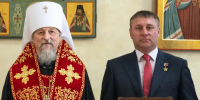 mitropolit1605Глава Белгородской митрополии благословил Александра Шуваева на работу - Мир Белогорья