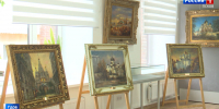 43 картины со всего мира: в Гдове открылась выставка - ГТРК Псков