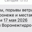 О грозах и сильном ветре предупредили воронежцев - Bloknot-Voronezh.Ru
