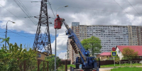 На 9 улицах Ставрополя продолжается строительство новых линий уличного освещения. - Администрация Ставрополя