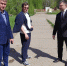 Сергей Завьялов с руководителями подрядной организации. - МО Кирово-Чепецк