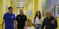 Почетные гости в Центре "Тюмень-дзюдо" - ЦОП по дзюдо
