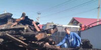 Молодогвардейцы Горно-Алтайска помогли пострадавшим от пожара - Altai-Info.com