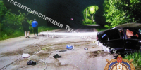 Пьяный водитель без прав врезался в ЛЭП в Донском: пострадал пассажир авто - ИА Тульская служба новостей
