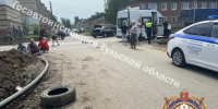 В Узловой 59-летняя женщина на "Нексии" сбила детей на электросамокате - ТК Первый Тульский