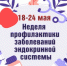 Неделя профилактики заболеваний эндокринной системы (в честь Всемирного дня щитовидной железы 25 мая). - Администрация