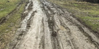В деревне Коровкино размытую дорогу будут спасать гравием - Калужский перекрёсток