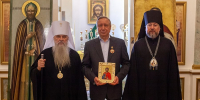 Епископ Вениамин совершил благодарственный молебен в день рождения Губернатора Санкт-Петербурга - Свято-Троицкая Александро-Невская Лавра