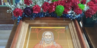В Дальнеконстантиновском благочинии торжественно встретили ковчег с частицей мощей святого праведного Алексия Бортсурманского - Нижегородская епархия