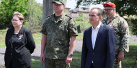 Вениамин Кондратьев посетил финал регионального этапа военно-патриотической игры «Зарница» - Департамент информационной политики