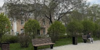В Иркутске возле "Бабра" установили новые лавочки и урны - Baikal24.Ru
