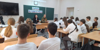 Школьники Майкопа пообщались с ветераном СВО Ольгой Чекан - Живой Кавказ