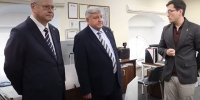 Мельниченко и Овсиенко обсудили работу пензенского отделения РВИО - Пензенская Правда