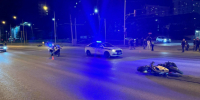 В Самаре на Ново-Садовой разбились два мотоциклиста на Suzuki и Honda - ГТРК Самара