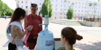 В Новомосковске из-за жары организована бесплатная раздача питьевой воды - ИА Новомосковск Сегодня