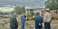 На контроле — благоустройство территории у храма 40 мучеников Севастийских - Город Курганинск