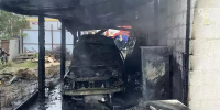 Пламя с загоревшегося авто перекинулось на жилой дом в Невинномысске - ИА Победа 26