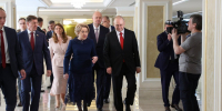 Валентина Матвиенко и Олег Мельниченко осмотрели выставку, посвященную достижениям Пензенской области - Пенза-Обзор