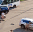 Мотоцикл влетел во внедорожник у торгового центра в Костроме - Интернет-телевидение Логос