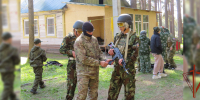 Сотрудники Росгвардии приняли участие в военно‑патриотической игре «Зарница 2.0» - Росгвардия