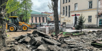 В Иркутске начали преображать сквер имени Ю. А. Ножикова - ИА ИркСиб
