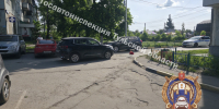 В Туле во дворе дома сбили 9-летнего велосипедиста - ГТРК