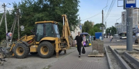 Улицу Красноармейскую благоустраивают в Брянске - Газета Вперёд