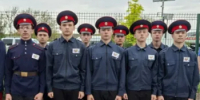 Команда казачьей дружины «Донцы» городской школы № 3 приняла участие в V слете казачьей молодежи - Семикаракорский район