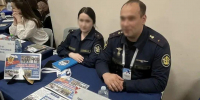 Сотрудники ИК-5 приняли участие в специализированной ярмарке вакансий «Работа для СВОих» - УФСИН России
