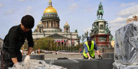 Сад-трансформер на Исаакиевской площади откроется в День города - Петербургский дневник