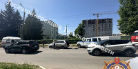 В Новомосковске 85-летний пенсионер на велосипеде попал под колеса "Опеля" - ТК Первый Тульский
