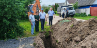 По Народной программе в Погаре обновляют водопроводные сети - Единая Россия