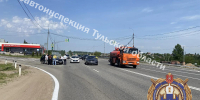 Два человека пострадали в ДТП на трассе М-2 в Ленинском районе - ИА Тульская служба новостей